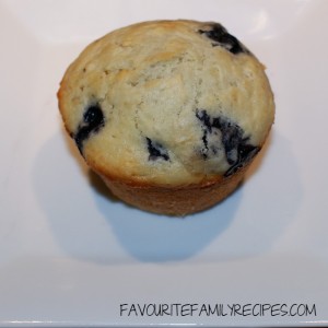 Blueberry Muffin @FavouriteFamilyRecipes