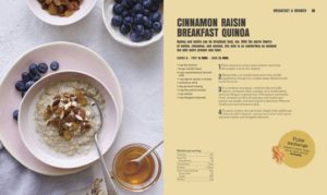 Cinnamon Raisin Breakfast Quinoa - Pulse Revolution - DK Canada - Book Review