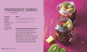 Pomegranate Sangria - Mocktails, Punches and Shrubs Book Review - DK Canada