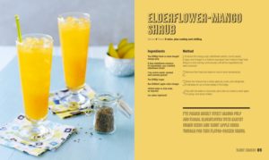 Elderflower-Mango Shrub - Mocktails, Punches and Shrubs Book Review - DK Canada