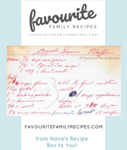 APPLE SAUCE MUFFIN RECIPE - FAVOURITEFAMILYRECIPES.COM