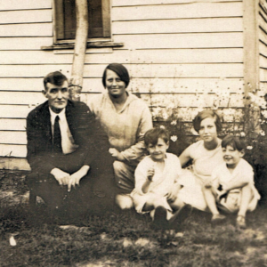 John, Florence (Grandma Barnett), Jack, Catharine and Dave Barnett